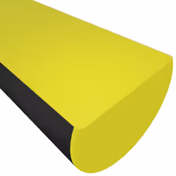 vidaXL 1/2x Corner Protector Yellow and Black PU Edge Protector Multi Sizes - 4 x 3 x 100 cm/ 1 pcs - Additional view 4