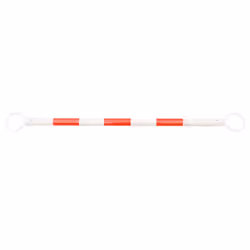 vidaXL 10x Retractable Traffic Cone Bars ABS 116-197 cm Retractable Cone Bar - Additional view 4
