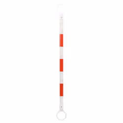 vidaXL 10x Retractable Traffic Cone Bars ABS 116-197 cm Retractable Cone Bar - Additional view 5
