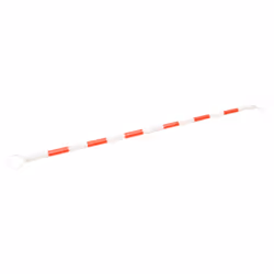 vidaXL 10x Retractable Traffic Cone Bars ABS 116-197 cm Retractable Cone Bar - Additional view 6