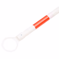 vidaXL 10x Retractable Traffic Cone Bars ABS 116-197 cm Retractable Cone Bar - Additional view 8