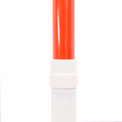 vidaXL 10x Retractable Traffic Cone Bars ABS 116-197 cm Retractable Cone Bar - Additional view 9