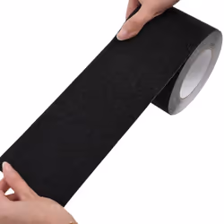 vidaXL Anti-Slip Tape Black PVC Waterproof Adhesive Grip Nonslip Multi Sizes - 0.1 x 10 m - Additional view 6