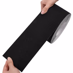 vidaXL Anti-Slip Tape Black PVC Waterproof Adhesive Grip Nonslip Multi Sizes - 0.1 x 20 m - Additional view 6