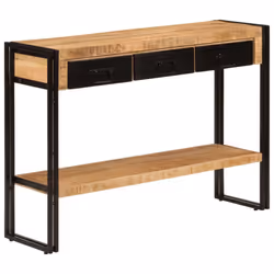 vidaXL Console Table Hallway Accent Couch Table Side Coffee Tea End Table - solid mango wood
