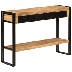 vidaXL Console Table Hallway Accent Couch Table Side Coffee Tea End Table - solid mango wood