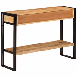vidaXL Console Table Hallway Accent Couch Table Side Coffee Tea End Table - solid mango wood