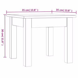 VidaXL 814221 coffee/side/end table - Additional view 7