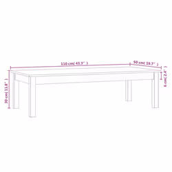 VidaXL 814234 coffee/side/end table - Additional view 8