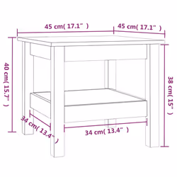 VidaXL 814265 coffee/side/end table - Additional view 7