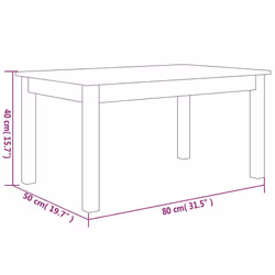 VidaXL 814279 coffee/side/end table - Additional view 8