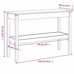 VidaXL 814300 coffee/side/end table - Additional view 7