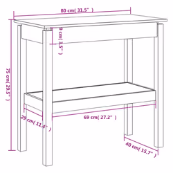 VidaXL 814305 coffee/side/end table - Additional view 7