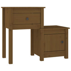 VidaXL 814545 nightstand/bedside table Brown