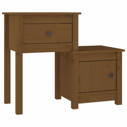 VidaXL 814546 nightstand/bedside table Brown