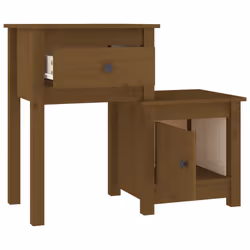 VidaXL 814546 nightstand/bedside table Brown - Additional view 4