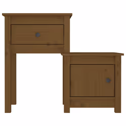 VidaXL 814546 nightstand/bedside table Brown - Additional view 5