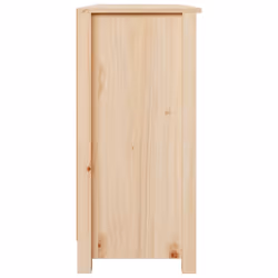 vidaXL Solid Wood Pine Sideboard Side Cabinet Home Organiser Multi Colours - Brown - Additional view 9