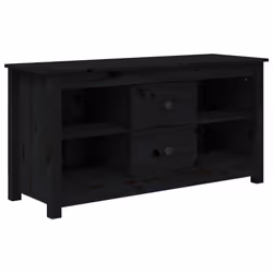 VidaXL 814573, Black, Wood, Wood, 1030 mm, 365 mm, 520 mm