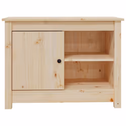 vidaXL Solid Wood Pine TV Cabinet Wooden TV Console Sideboard Multi Colours - Brown - Additional view 6