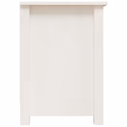 vidaXL Solid Wood Pine TV Cabinet Wooden TV Console Sideboard Multi Colours - White - Additional view 8