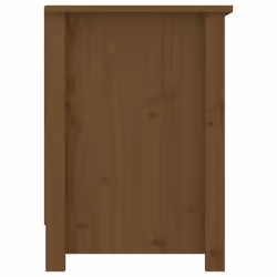 vidaXL Solid Wood Pine TV Cabinet TV Console Media Unit Cabinet Multi Colours - Honey brown - Additional view 5