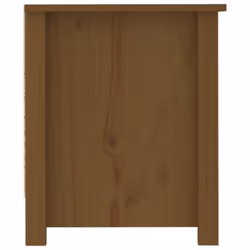 vidaXL Solid Wood Pine Shoe Cabinet Hallway Shoe Storage Rack Multi Colours - Honey brown - Additional view 5