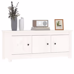vidaXL Solid Wood Pine Shoe Cabinet Hallway Shoe Storage Rack Multi Colours - White - Additional view 8