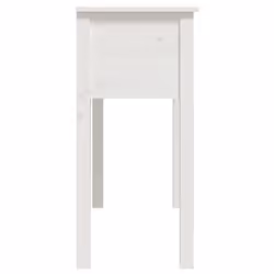 vidaXL Solid Wood Pine Console Table Multi Colours 100x35x75 cm/70x35x75 cm - white, 70 x 35 x 75 cm - Additional view 7