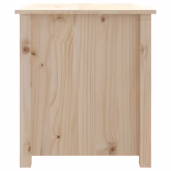 vidaXL Solid Wood Pine Coffee Table Side Centre Accent End Table Multi Colours - Brown - Additional view 7