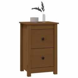 VidaXL 820952 nightstand/bedside table Brown - Additional view 7