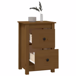 VidaXL 820952 nightstand/bedside table Brown - Additional view 8