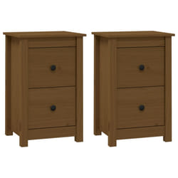 VidaXL 820953 nightstand/bedside table Brown