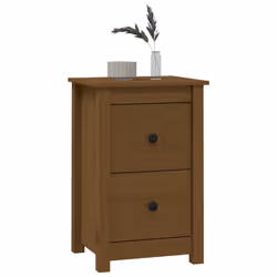 VidaXL 820953 nightstand/bedside table Brown - Additional view 8