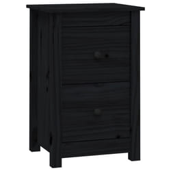 VidaXL 820954 nightstand/bedside table Black