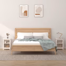 VidaXL 820959 nightstand/bedside table White
