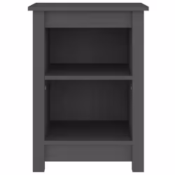 VidaXL 820961 nightstand/bedside table Grey - Additional view 3