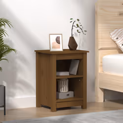 VidaXL 820963 nightstand/bedside table Brown - Additional view 2