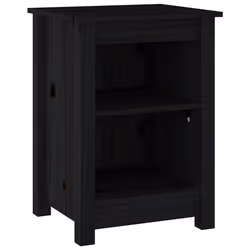 VidaXL 820965 nightstand/bedside table Black
