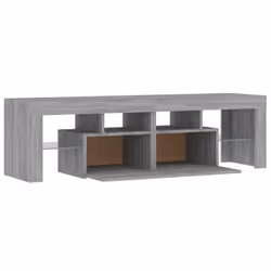vidaXL TV Cabinet TV Stand with LED Lights Media Console Sideboard Grey Sonoma - Additional view 9