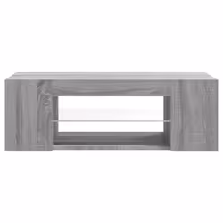 vidaXL TV Cabinet with LED Lights TV Stand TV Unit Hall Entertainment Cenrtre - Grey sonoma - Additional view 7
