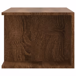 vidaXL TV Cabinet with LED Lights TV Stand TV Unit Hall Entertainment Cenrtre - Brown oak - Additional view 10