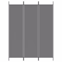 vidaXL Room Divider Fabric Privacy Screen Paravent Multi Colours Multi Sizes - Anthracite, 150 x 200 cm