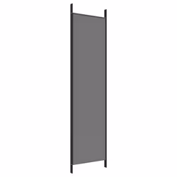 vidaXL Room Divider Fabric Privacy Screen Paravent Multi Colours Multi Sizes - Anthracite, 150 x 200 cm - Additional view 5