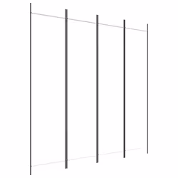 vidaXL Room Divider Fabric Privacy Screen Paravent Multi Colours Multi Sizes - White, 200 x 200 cm