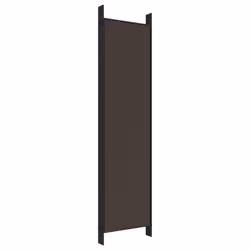 vidaXL Room Divider Fabric Privacy Screen Paravent Multi Colours Multi Sizes - Brown, 300 x 200 cm - Additional view 5