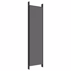 vidaXL Room Divider Fabric Privacy Screen Paravent Multi Colours Multi Sizes - Anthracite, 300 x 200 cm - Additional view 5