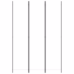 vidaXL 6-Panel Room Divider Fabric Privacy Screen Paravent Multi Colours/Sizes - white, 150 x 220 cm
