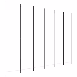 vidaXL 6-Panel Room Divider Fabric Privacy Screen Paravent Multi Colours/Sizes - white, 300 x 220 cm
