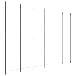 vidaXL 6-Panel Room Divider Fabric Privacy Screen Paravent Multi Colours/Sizes - white, 300 x 220 cm